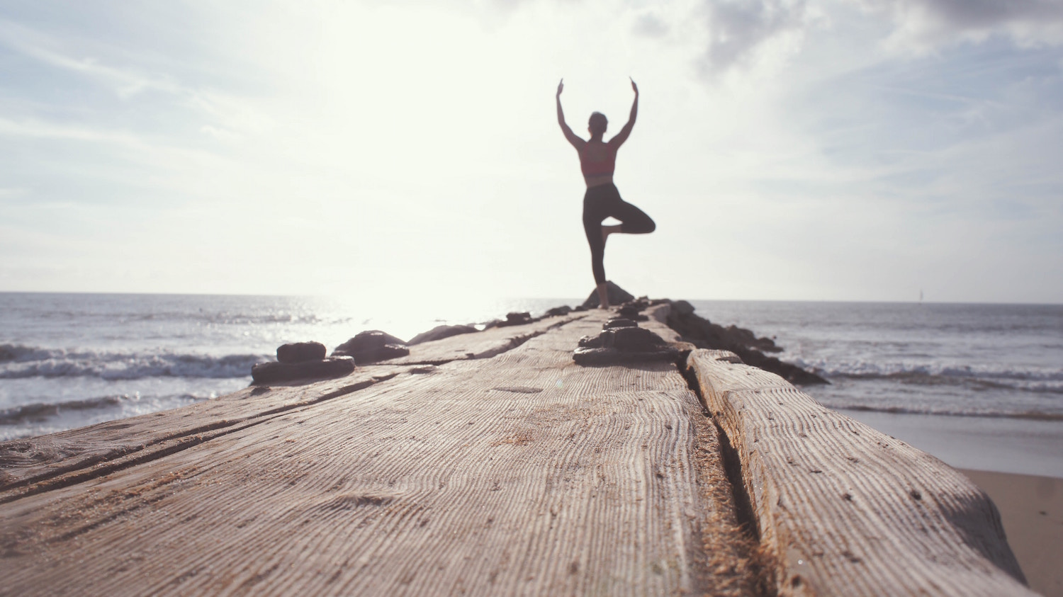 yoga pose - flexibility decorative image