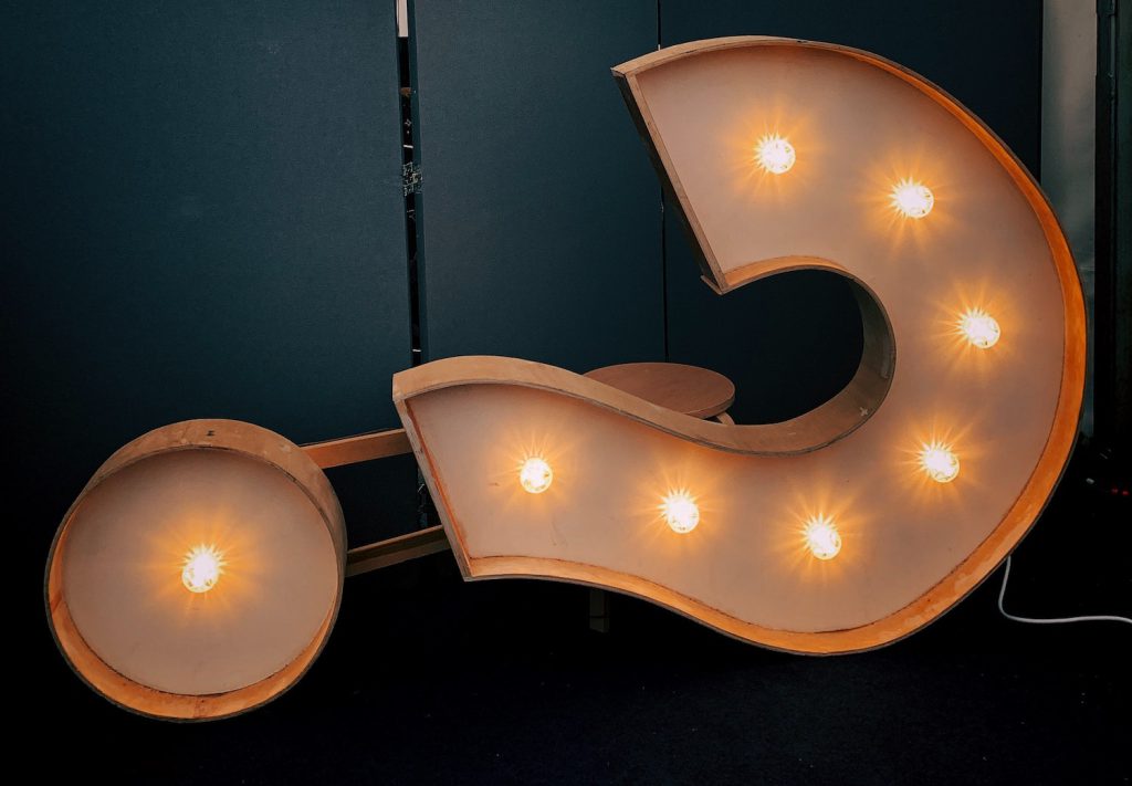 decorative image: question mark