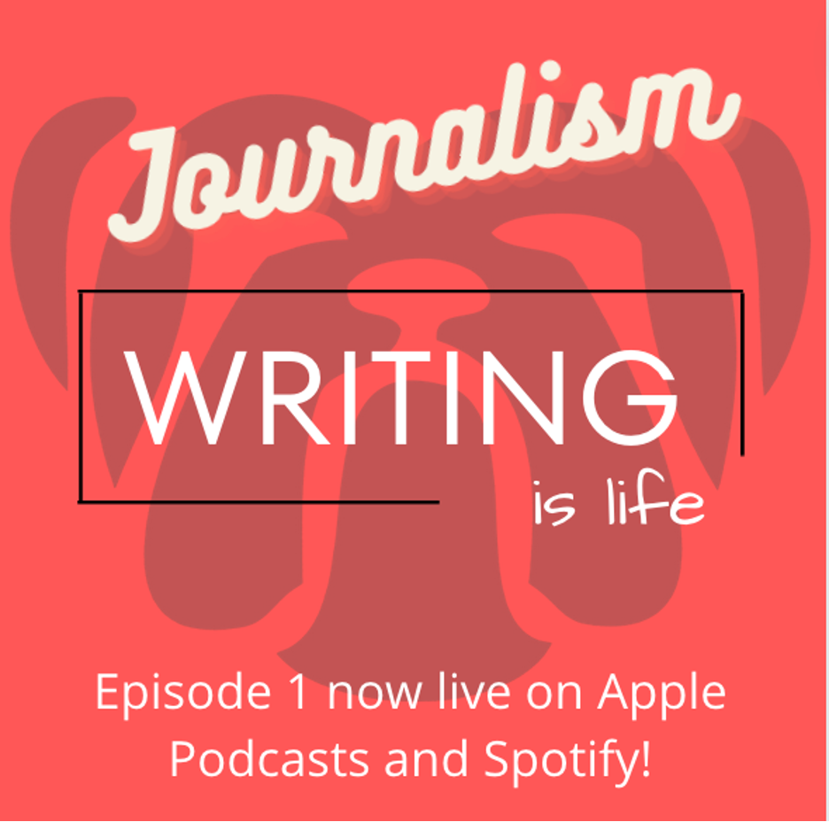 Episode cover image with title and episode locations (apple and spotify)